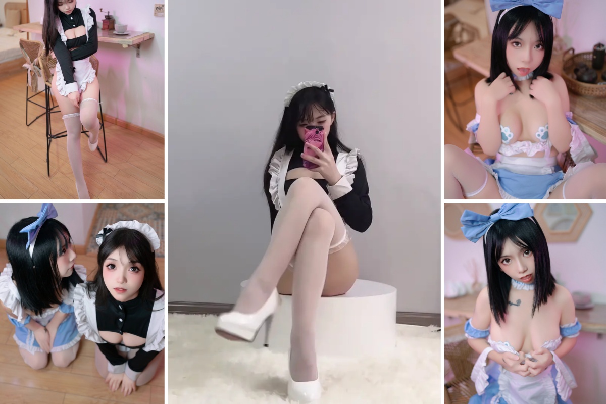 高质量coser@Bangni邦尼 – 双人女仆+幽灵娘【164P19V-0.32GB】-萝莉妹妹